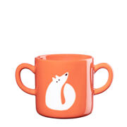 Mug à anse orange,
Renard 