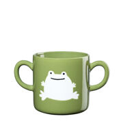 Mug à anse vert,
Grenouille 
