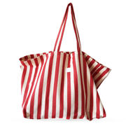 Stofftasche Streifen Rot 