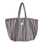 Stofftasche Streifen Blau 