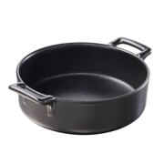 Bratenschale rund schwarz
16 cm Bratenschale rund schwarz
16 cm