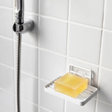 Porte-savon à coller
blanc