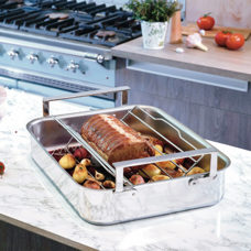 Bratschale with insert 40 x 31 cm 