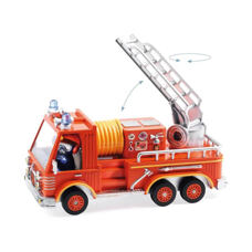 Crazy fire engine
red