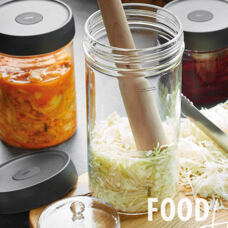 Fermentationsglas mit Gewicht 1lt