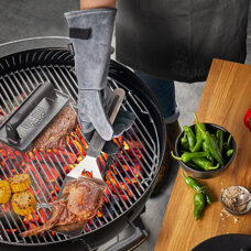 Grillhandschuh Leder 