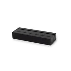Kartenhalter "Haltbar" Alu Schwarz