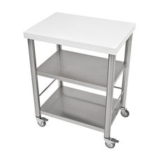 Küchenwagen Corian weiss 
50 x 70 