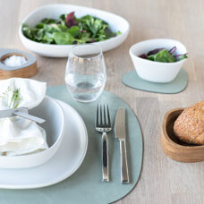 Tischset
dunkelgrün/hellgrün curve 37x44