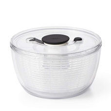 Salatschleuder transparent klein