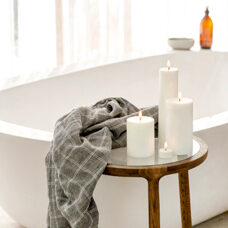 LED candle white
10 cm