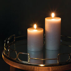 LED candle grey
10 cm