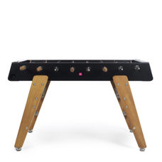 EL FUTBOL Tischfussball 
RS-3 Holz / schwarz 