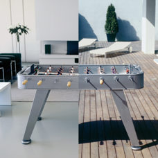 EL FUTBOL Tischfussball 
RS-2 Inox gestrahlt 