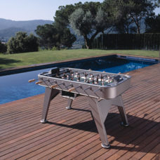 EL FUTBOL Tischfussball 
RS-2 Inox gestrahlt 