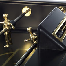 EL FUTBOL Tischfussball 
RS-2 Inox Gold 