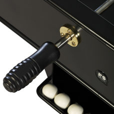 EL FUTBOL Tischfussball 
RS-2 Inox Gold 