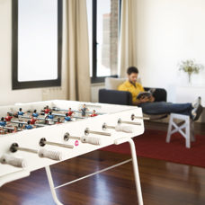 EL FUTBOL Tischfussball 
RS-3 weiss 