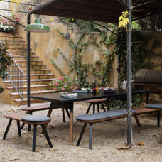Table de ping-pong noir220 cm