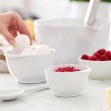 Dough bowl white
0.75 lt 