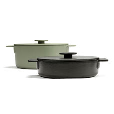 Gusseisen Kochtopf 
schwarz 20 cm / 2 lt 