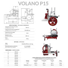 Schneidemaschine Berkel Volano P15 rot Berkel