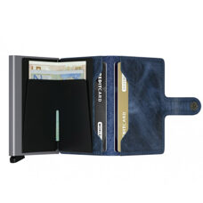 Miniwallet 
blau vintage 