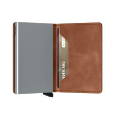 Slimwallet 
braun vintage 