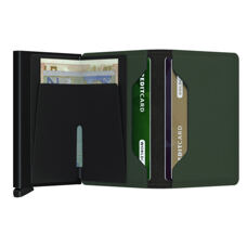 Slimwallet 
grün matt 