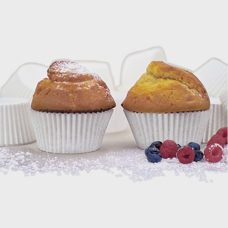 Papierbackformen 
Weiss Mini 200 Stk. 