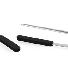 Tweezers straight 30 cm
with silicone tip