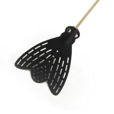 Fliegenklatsche schwarz 