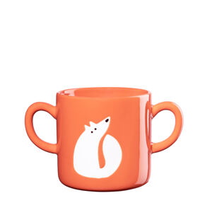 Henkelbecher orange,
Fuchs 
