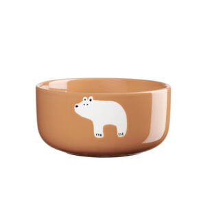 Schale braun,
Bär 