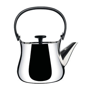 ALESSI 
Kaldor / Teekanne "CHA" 
Edelstahl 