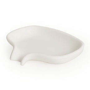 Seifenschale weiss gross 
