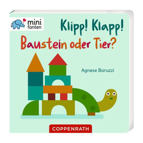 Klipp! Klapp! 
Baustein oder Tier? 