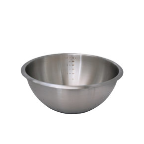 Chromschüssel
mit Silikonboden 24 cm Chromschüssel
mit Silikonboden 24 cm