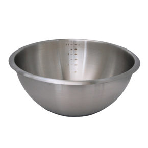 Chromschüssel
mit Silikonboden 30 cm Chromschüssel
mit Silikonboden 30 cm