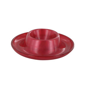 Eierbecher Acrylglas rot 