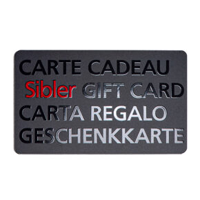 Sibler Gutscheinkarte 
