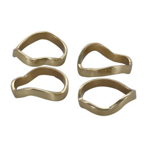 Serviettenring 4er Set
gold glanz 
