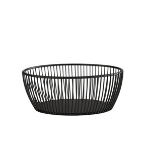 Korb oval schwarz
20 cm 