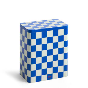 Dose blau/weiss 