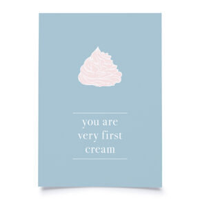 Postkarte D`English
Cream 
