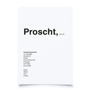 Postkarte 
Proscht 