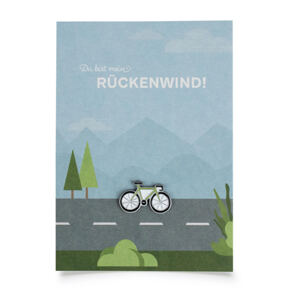 Karte Pin - Rennvelo 