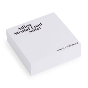 Haftnotiz
Adieu Mental Load Note 
