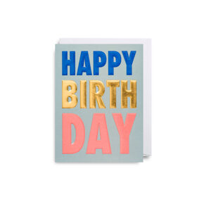 Faltkarte Happy Birthday 
