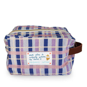 Necessaire Check Multi klein 